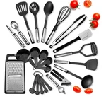 24PCS Kitchen Utensil Set Nylon Cooking Tools Stainless Steel Heat Resistant..... Fixed Price $39.99.
