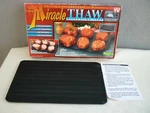 Vtg 1995 Telebrands The Original Miracle Thaw Defrosting Tray 13-3/4" X 7-7/8". Fixed Price $17.99.