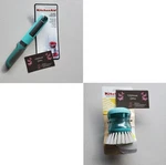 Kitchenaid Euro Peeler & Soap Dispensing Palm Brush Aqua Sky Brand New. Fixed Price $39.99.
