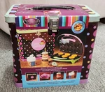 Estate Find: Nostalgia Electrics Donut Bakery, Pink, Dent Tin. Brand New. Fixed Price $29.95.