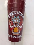 Rick And Morty Szechuan Sauce Plastic Cups 16OZ Set Of 4 - New. Fixed Price $19.99.