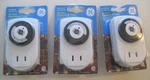Lot Of 3 New Ge 24 Hour Mechanical Timers Indoor Plug W/ Outlet. Fixed Price $21.95.