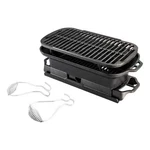 Lodge Sportsman's Pro Outdoor Grill, Portable Cast Iron, Easy Assembly. Fixed Price $173.98.