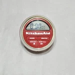 Kitchenaid Digital Timer Red Magnetic Round Lcd Display Cooking Tool. Fixed Price $29.00.