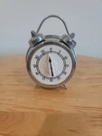 Retro Progressive Kitchen Timer Stainless Steel W/white & Black Face 60 Minutes. Fixed Price $10.00.