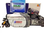 Sony DCR-DVD105E Handycam Pal Camcorder Digital Video Dvd-r/rw Dvd+rw Vintag. Fixed Price $149.40.