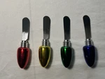 Vintage Butter Cheese Spreaders Christmas Holiday Light Bulb Set Of 4 Boston. Fixed Price $12.00.