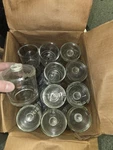 Dripcut By Traex #527 Polycarbonate Condiment Jars Quantity 20. Fixed Price $40.00.