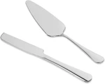 Wedding Cake Knife And Server Set Stainless Steel Pizza Pie Cutter Silver 2 Pcs. Fixed Price $9.87.