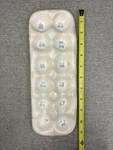 Ceramic 12 Egg Holder Tray Crate Farmhouse Blue Floral Country Pioneer Wmn Style. Fixed Price $49.98.