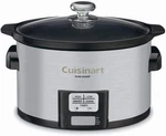 Cuisinart PSC-350 3-1/2-QUART Programmable Slow Cooker, 3.5 Quarts, Silver. Fixed Price $17.47.