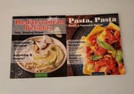 Food We Love Cookbook Set Pasta Mediterranean Delights Recipe. Fixed Price $15.99.