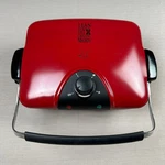 George Foreman GRP90WGR Red Electric Grill 1440W - Includes Waffle Plates Only. Fixed Price $59.95.
