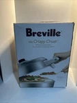 Breville Crispy Crust Pizza Maker In Silver BPZ600XL. Fixed Price $129.99.