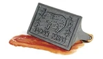 Bacon Cast Iron Wood Handle Grill Pressing Steak Cooking Burger Ham Bbq Us. Fixed Price $17.29.