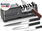 Electric Knife Sharpener, 3-STAGE Diamond For Kitchen Knives 20-. Fixed Price $113.27.