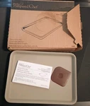 Pampered Chef Small Bar Pan 1448 Toaster Oven Stoneware Cookie. Fixed Price $29.95.