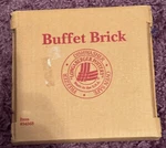 Longaberger Pottery 7.25" Buffet Brick #34568 Nib. Fixed Price $14.99.