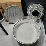 The Pampered Chef Springform Pan Set With Heart #1540 Box. Fixed Price $19.00.