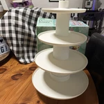 Wilton 4 Tier Treat Tower 307-856 Stacking Dessert New Box. Fixed Price $41.00.