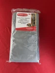 Rubbermaid 10 Pair Shoe Organizer Gray 50X12X6 Hanging Shelf Storage Closet New. Fixed Price $10.42.