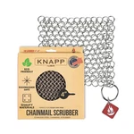 Knapp Made Original 4 Cast Iron Scrubberchainmail For Pans. Fixed Price $23.85.