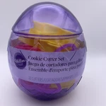 Easter Wilton/spring 10 Pc Plastic Cookie Cutter Set W/egg Storage Container New. Fixed Price $8.00.
