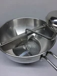 Cuisipro 9" Stainless Steel Deluxe Food Mill With 1 Disk Durable Sturdy. Fixed Price $29.99.