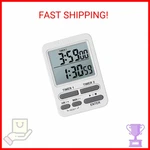 Taylor Dual Event Digital Timer W/clock, White. Fixed Price $20.66.
