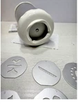 Cookie Press 1526 W/9 Disk &1 Ricer Pampered Chef Boxed Excellent. Fixed Price $15.00.