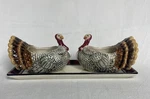 Warren Kimble Condiment Server Harvest Turkey Boston Warehouse Ceramic Vintage. Fixed Price $23.57.