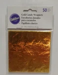 Wilton Gold Foil Candy Wrappers 4 X Inch 50PC. Fixed Price $9.99.