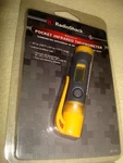 Radio Shack Pocket Compact Infrared Thermometer - Waterproof 27 To 230 Degrees. Fixed Price $19.95.