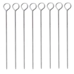 Norpro Stainless Steel Poultry Lacers, Set Of 8 Reusable Pins, Metallic. Fixed Price $10.40.