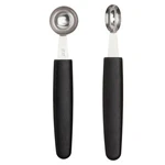 Melon Baller Set Stainless Steel Oval & Round Garnish Tool Fruit Or Vegetable. Fixed Price $10.91.