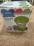Snow Cone Machine Rival Frozen Delight And Ice Maker Green Box. Fixed Price $25.00.
