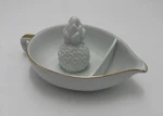 Lilly Pulitzer White Porcelain Pineapple Juicer. Fixed Price $20.00.