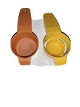 Vintage Tupperware 879-5 Small Handheld Orange Strainer 779-9 Yolk Separator. Fixed Price $12.00.