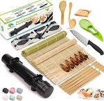 Sushi Making Kit - Complete 22 Piece Maker Set For Beginners Pros .... Fixed Price $23.90.