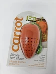 Joie Carrot Silicone Herb Infuser Spices Soup Bpa Free Dishwasher Safe. Sealed. Fixed Price $10.99.