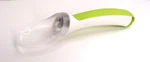 Chef'n Ice Cream Scoop, Nylon Silicone, White Green, 8.5 In. Fixed Price $13.99.
