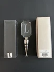 Cosmopolitan Home Bottle Topper Mud Pie Monogrammed "l" Open Box. Fixed Price $9.99.