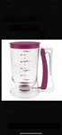 Chef Buddy Batter Dispenser Durable Plastic Purple 4-CUP. Fixed Price $17.49.
