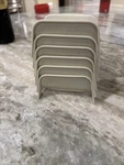 Tupperware Taco Holders #2201A Beige Stackable Set Of 6 Usa. Fixed Price $14.99.