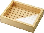 Yamako Wooden Material Box With Eye Plate And Acrylic Lid Small Shiraki 55839 Jp. Fixed Price $187.00.