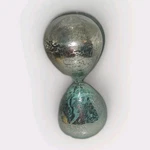 Hourglass 30 Minute Timer 8 Tall Clear/silver Jade Sand. Fixed Price $11.99.