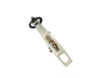 Vintage Bonny Stainless Steel Can Bottle Opener W/ Corkscrew Mushroom Print. Fixed Price $12.00.