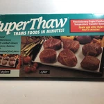 Vintage 1995 K-tel Superthaw Thaws Foods Minutes As Seen On Tv Nib. Fixed Price $12.00.