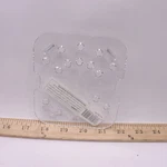 Cambro Food Pan Drain Shelf Clear Plastic 1/6 Camwear 60CWD135. Fixed Price $11.74.