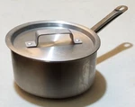Adcraft Korea Stainless 18/10 3QT Pot Saucepan W/ Update Int Lid. Fixed Price $43.95.